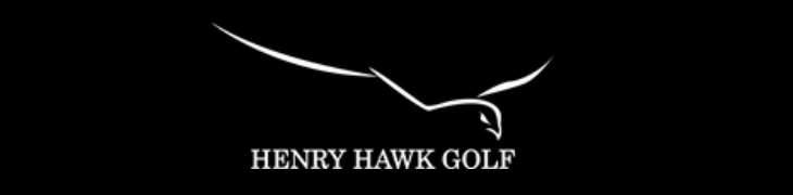 henry hawk golf logo bblsea black BG